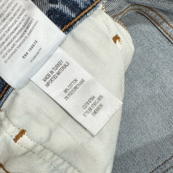 Citizens of Humanity Emerson Mid Rise Relaxed 26" Vintage Blue Wash Sz 28 - Picture 7 of 8